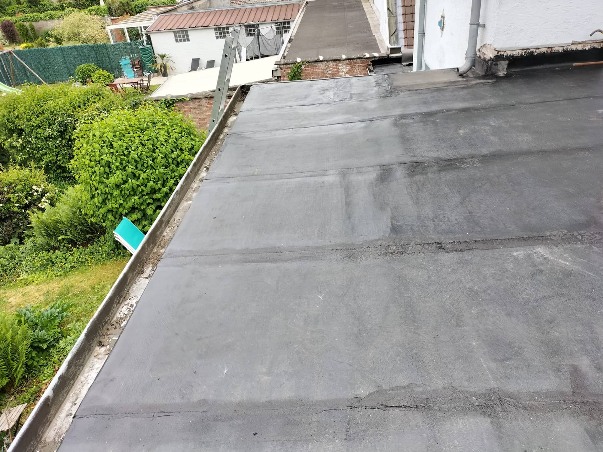 Vue d'ensemble du toit-terrasse rénové par BT'ÉTANCHE à Tourcoing (59200), 2026