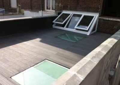 Construction d'un toit-terrasse à Lille par les équipes BT'ÉTANCHE