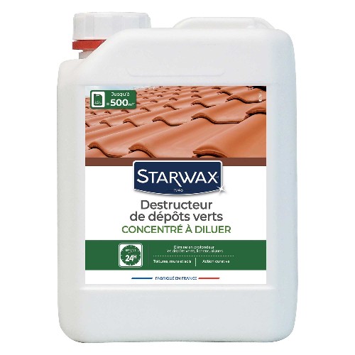Nettoyant Starwax destructeur de dépôts verts
