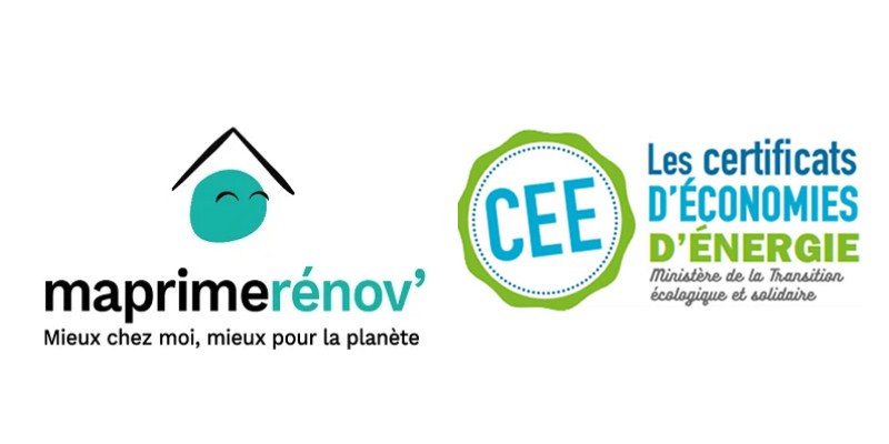 Logos de maprimerénov' et CEE
